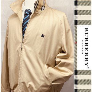 Burberry Nova Check Collar Coat Jacket XL